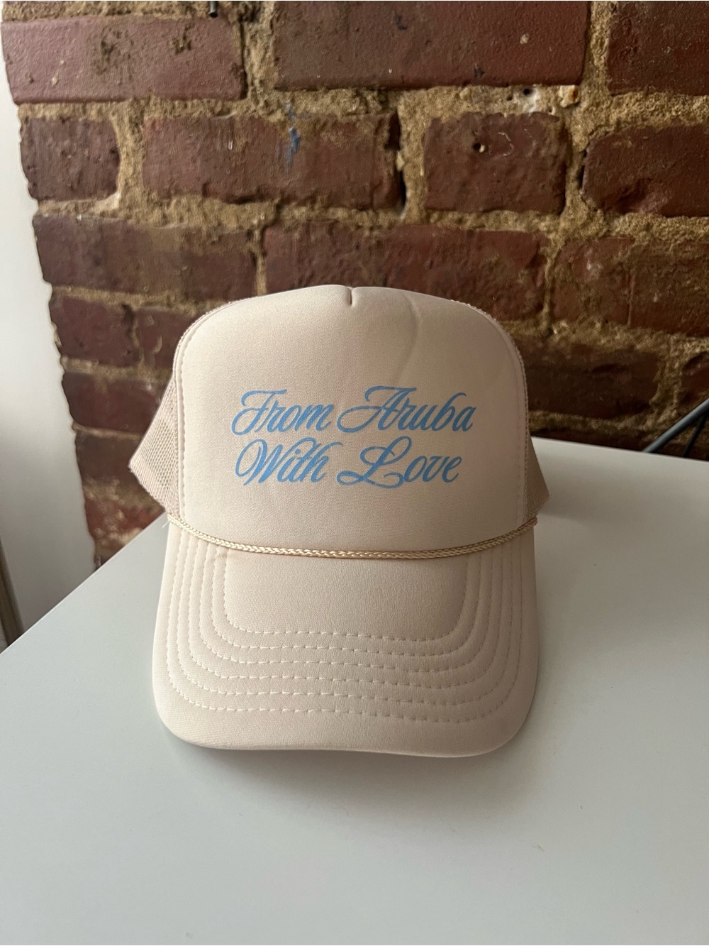 "From Aruba With Love" hat cap